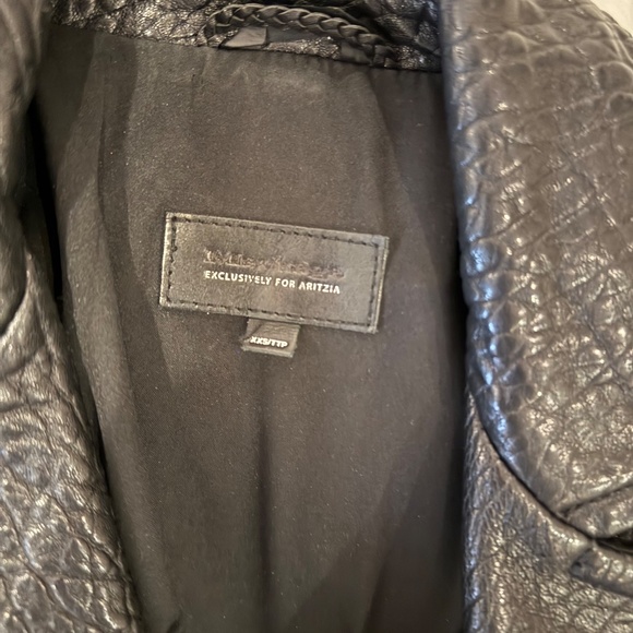 Mackage x Aritzia pebbled leather jacket - Picture 4 of 5